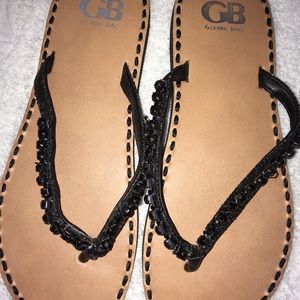 BRAND NEW gianni bini flip flops